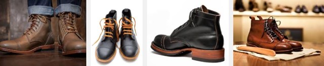 cap-toe boots