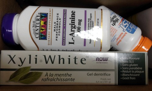 Посылка с iHerb