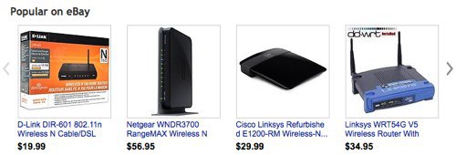 Популярные товары на eBay