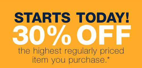Lands End 30% OFF