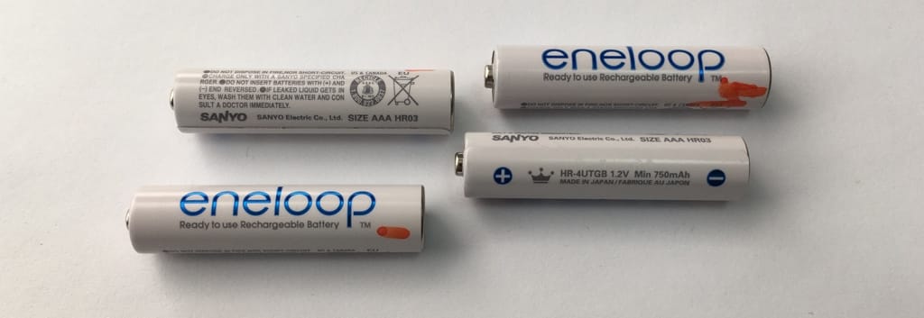 Sanyo Eneloop 750 mAh HR-4UTGB