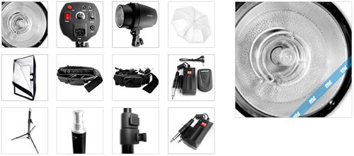 STUDIO FLASH LIGHTING KIT