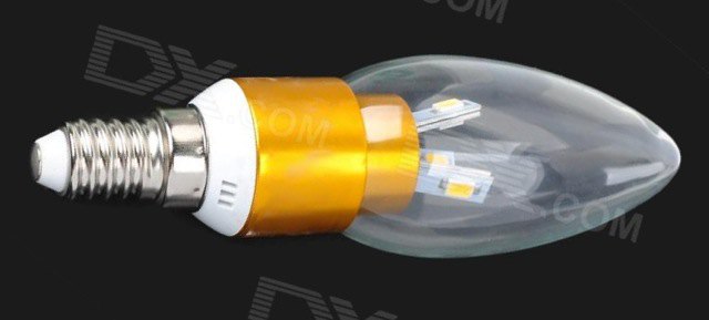 Светодиодная лампочка ZDM E14 3W 200lm 3300K LED Warm White